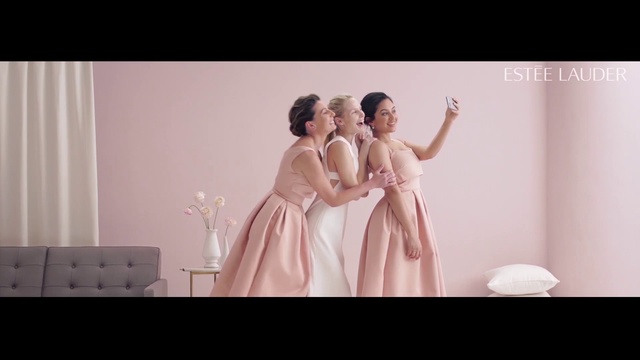 Video Reference N1: Photograph, Pink, Dress, Bridesmaid, Skin, Beauty, Bride, Gown, Snapshot, Wedding