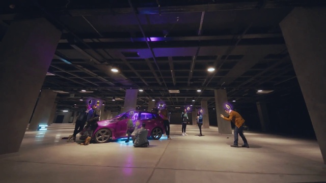 Video Reference N1: Purple, Architecture, Fun, Vehicle, Night, Car, Auto show, Performance, Building, City
