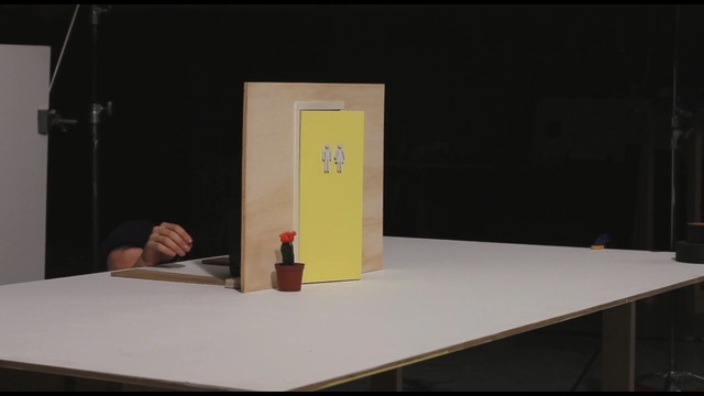 Video Reference N1: Yellow, Table, Design, Room, Architecture, Furniture
