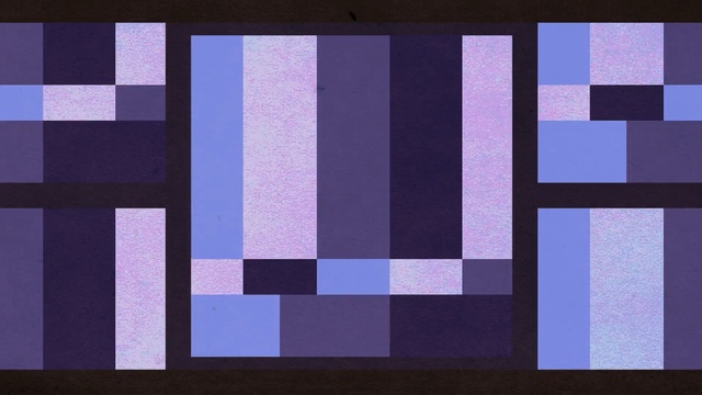 Video Reference N13: purple, violet, pattern, square, design, symmetry, line, rectangle, angle, font