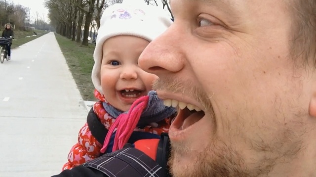 Video Reference N1: nose, mouth, child, fun, cheek, product, smile, winter, tooth, tongue