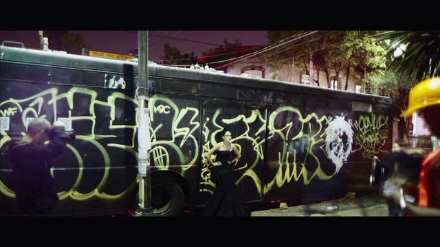 Video Reference N1: Graffiti, Street art, Art, Wall, Purple, Urban area, Tree, Font, Tints and shades, Graphics
