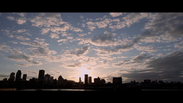 Video Reference N1: sky, skyline, cityscape, daytime, cloud, city, metropolis, metropolitan area, dawn, atmosphere