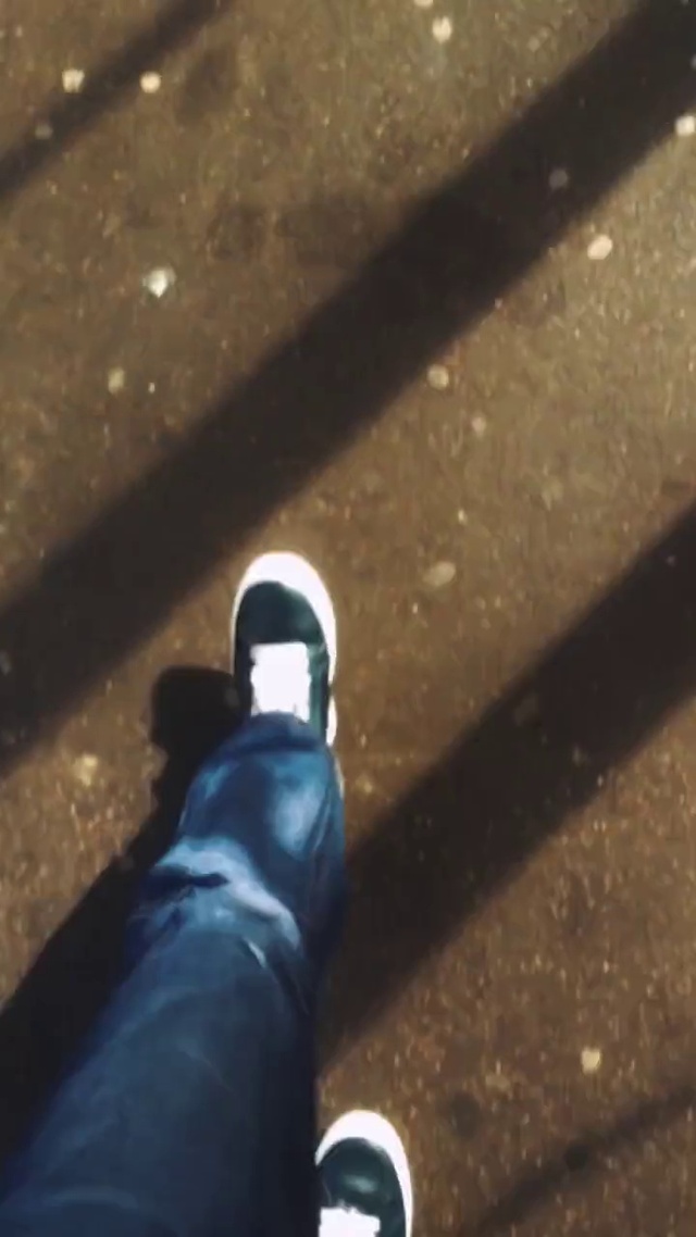 Video Reference N6: Footwear, Water, Shoe, Leg, Asphalt, Shadow, Hand, Photography, Sunlight, Human leg