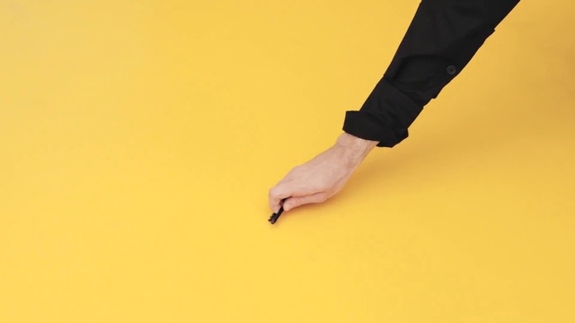 Video Reference N3: Yellow, Finger, Hand, Gesture, Thumb