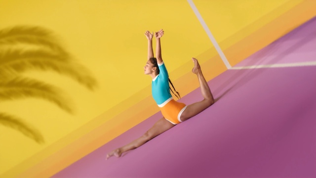 Video Reference N4: yellow, fun, physical fitness, performance, computer wallpaper