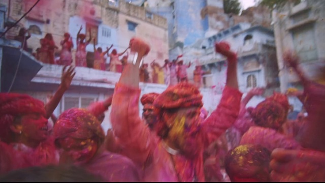 Video Reference N4: Pink, Magenta, Event, Art, Temple, Crowd