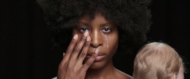 Video Reference N3: beauty, girl, black hair, human, model, afro, lip, darkness, Person