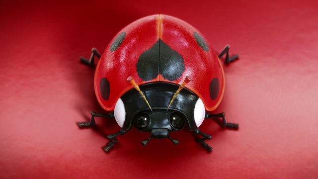 Video Reference N0: Helmet, Personal protective equipment, Headgear, Beetle, Sports gear, Mask, Insect, Gas mask, Indoor, Red, Small, Sitting, Table, Black, Toy, Computer, Dog, Little, Desk, Mouse, Laying, Room, White