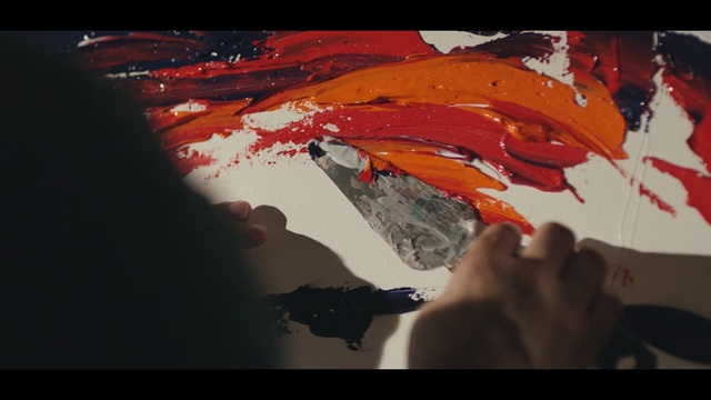 Video Reference N4: Red, Painting, Acrylic paint, Art, Water, Watercolor paint, Illustration, Modern art, Visual arts, Sky