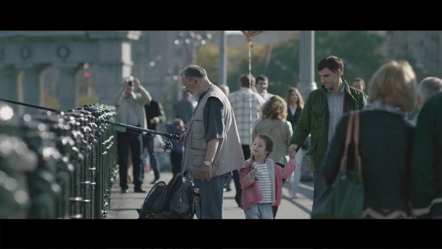 Video Reference N2: crowd, screenshot, film, pedestrian, scene, Person
