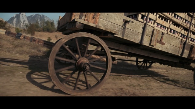 Video Reference N0: Wagon, Vehicle, Mode of transport, Cart, Cannon, Wheel, Spoke, Automotive wheel system, Carriage