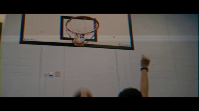 Video Reference N3: Basketball hoop, Basketball court, Arm, Basketball, Space, Square