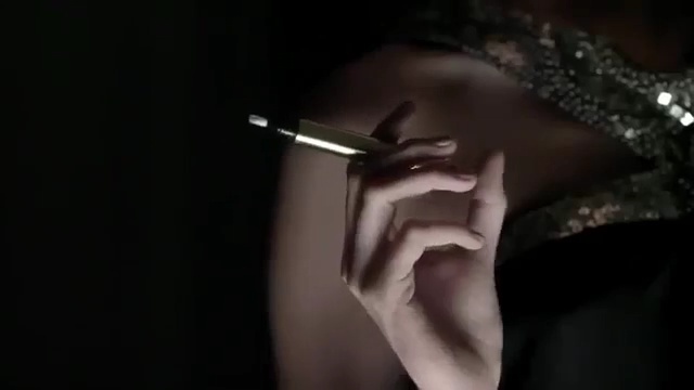 Video Reference N5: finger, darkness, hand, neck, mouth, arm, nail, smoking, girl, lip