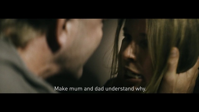 Video Reference N3: face, nose, emotion, screenshot, mouth, interaction, girl, film, darkness, scene