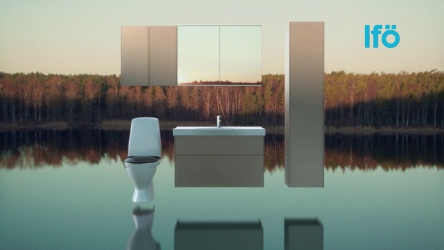 Video Reference N1: Water, Reflection, Calm, Room, Tree, Architecture, Lake, Plant, Rectangle, Symmetry