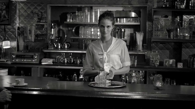 Video Reference N0: Bar, Bartender, Black-and-white, Monochrome, Photography