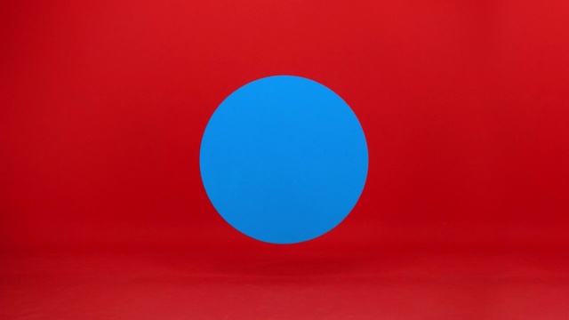 Video Reference N2: red, blue, sky, circle, computer wallpaper, flag, magenta, graphics, font