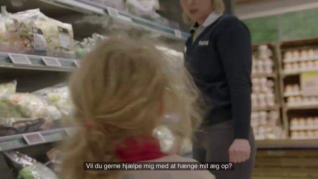 Video Reference N7: Supermarket, Product, Blond, Grocery store, Floristry, Floral design, Retail, Child, Long hair, Flower Arranging