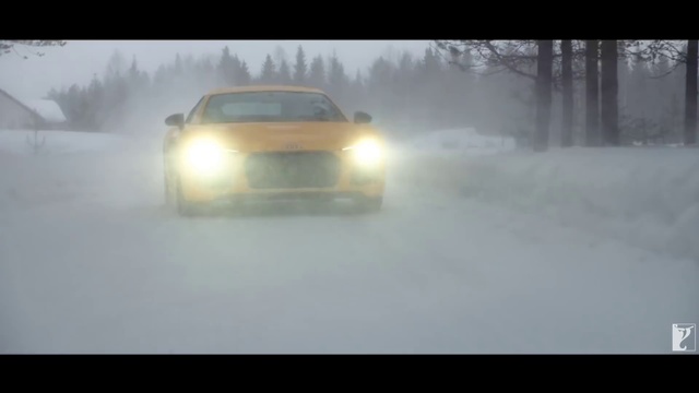 Video Reference N10: Snow, Vehicle, Car, Atmospheric phenomenon, Winter, Performance car, Winter storm, Automotive design, Mid-size car, Blizzard