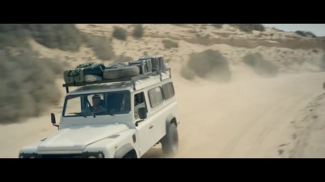 Video Reference N0: Land vehicle, Vehicle, Off-roading, Automotive tire, Off-road vehicle, Car, Natural environment, Land rover defender, Mode of transport, Automotive exterior