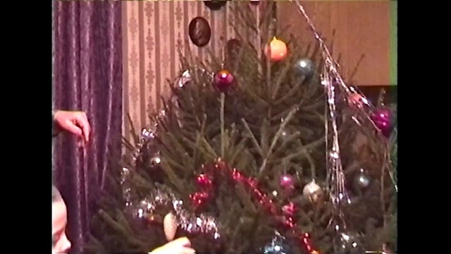 Video Reference N11: Christmas tree, Christmas, Christmas ornament, Christmas decoration, Tree, Pink, Interior design, Holiday, Branch, Christmas lights