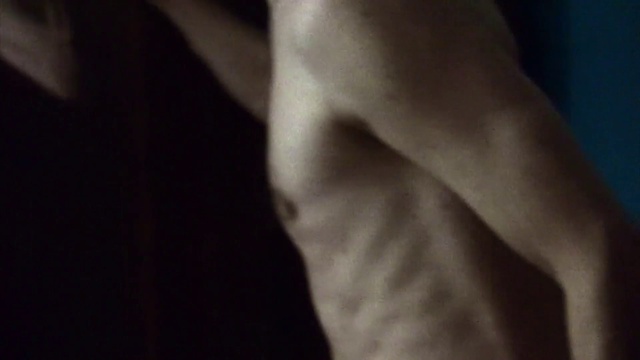 Video Reference N8: Black, Muscle, Joint, Arm, Skin, Shoulder, Human leg, Hand, Close-up, Neck