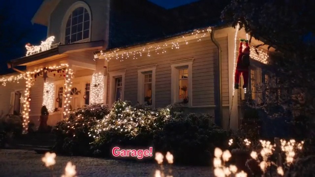 Video Reference N1: Home, Lighting, Christmas lights, House, Property, Landscape lighting, Christmas decoration, Building, Christmas, Interior design