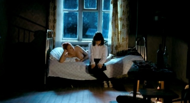 Video Reference N2: scene, darkness, window, girl, midnight, night