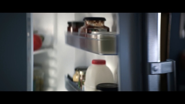 Video Reference N3: home appliance, refrigerator, kitchen appliance, small appliance, major appliance, espresso machine, product, glass
