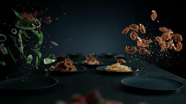 Video Reference N0: Sky, Still life photography, Night, Space, Food, Cuisine, Plant, Finger food, Pastry, Still life
