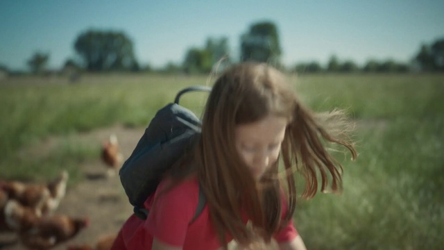 Video Reference N4: People in nature, Hair, Grass, Grassland, Fun, Blond, Grass family, Photography, Long hair, Summer