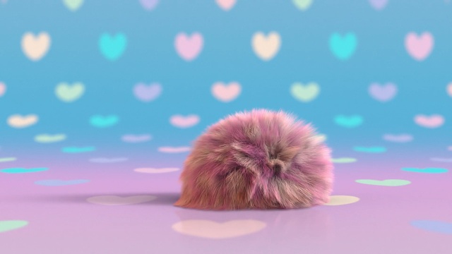 Video Reference N0: pink, purple, close up, organism, whiskers, snout, computer wallpaper, sky, magenta