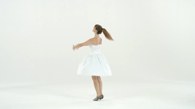 Video Reference N1: shoulder, dress, joint, standing, neck, girl, photo shoot, shoe