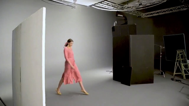 Video Reference N1: Fashion, Dress, Room, Shoulder, Ceiling, Photography, Floor, Architecture, Fashion design, Photo shoot