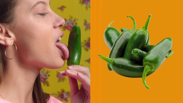 Video Reference N3: Natural foods, Vegetable, Plant, Bell peppers and chili peppers, Serrano pepper, Chili pepper, Capsicum, Food, Tabasco pepper, Flowering plant