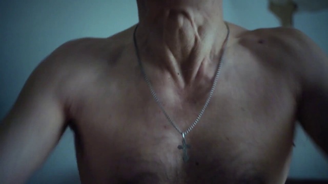 Video Reference N4: Barechested, Chest, Neck, Shoulder, Skin, Muscle, Arm, Chin, Joint, Trunk