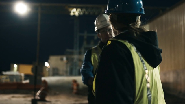 Video Reference N2: Helmet, Personal protective equipment, Headgear, Hard hat, Night, Firefighter