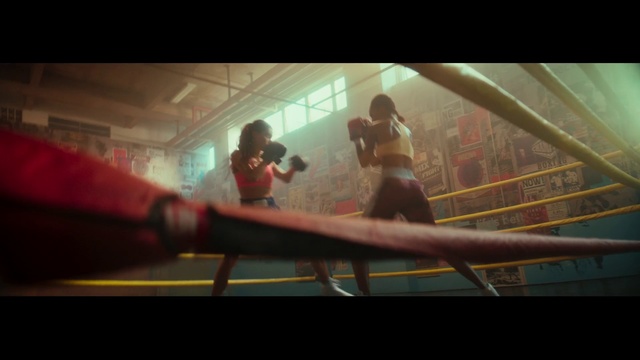 Video Reference N4: Boxing ring, Sport venue, Light, Snapshot, Fun, Screenshot, Striking combat sports, Muay thai, Boxing equipment, Boxing, Person