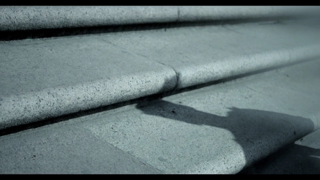 Video Reference N0: Black, Roof, Asphalt, Line, Road surface, Photography, Black-and-white, Daylighting, Road, Metal
