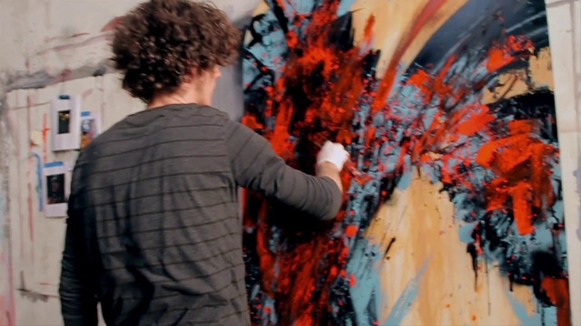 Video Reference N6: Modern art, Artist, Art, Painting, Acrylic paint, Visual arts, Tree, Mural
