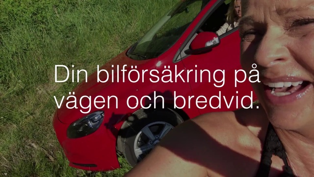 Video Reference N6: Motor vehicle, Vehicle door, Vehicle, Car, Font, Grass, Tree, Subcompact car, Compact car, Automotive exterior, Person, Outdoor, Wearing, Man, Woman, Red, Helmet, Holding, Talking, Young, Glasses, Smiling, Girl, Standing, Sign, Phone, Head, White, Text, Land vehicle, Auto part, Wheel, Tire, Spectacles