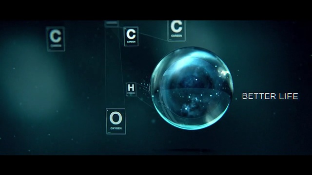 Video Reference N10: atmosphere, computer wallpaper, screenshot, technology, sphere, macro photography, font, graphics, space, darkness, Person