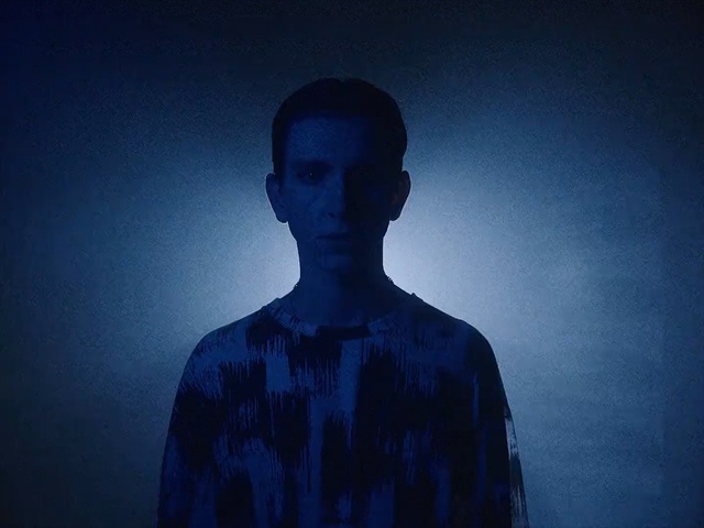 Video Reference N7: Blue, Sky, Black, Light, Darkness, Electric blue, Backlighting, Night, Human, Cloud, Person