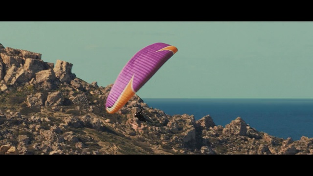 Video Reference N1: air sports, paragliding, sky, windsports