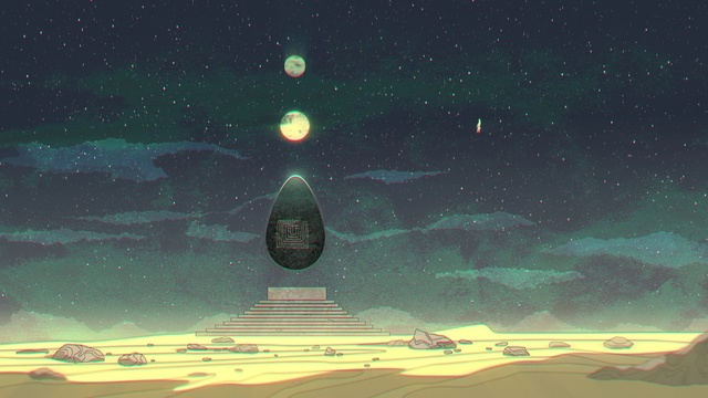 Video Reference N4: Sky, Illustration, Atmosphere, Space, Screenshot, Outer space, Universe, Night, Landscape, Adventure game