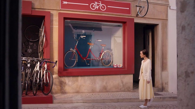 Video Reference N0: Display window, Bicycle, Vehicle, Building, Door