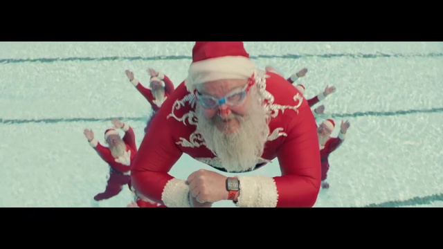 Video Reference N3: Face, Watch, Beard, Santa claus, Happy, Gesture, Fun, Event, Holiday, Fictional character