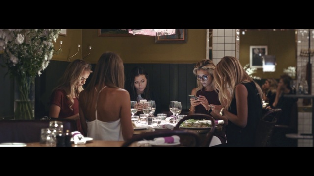 Video Reference N2: Photograph, Lady, Restaurant, Fun, Event, Friendship, Beauty, Snapshot, Conversation, Fashion, Person