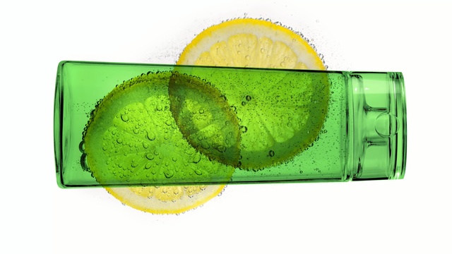 Video Reference N3: Green, Rectangle, Drink